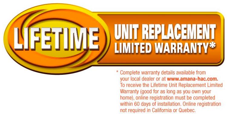 lifetime unit limited warranty replacement